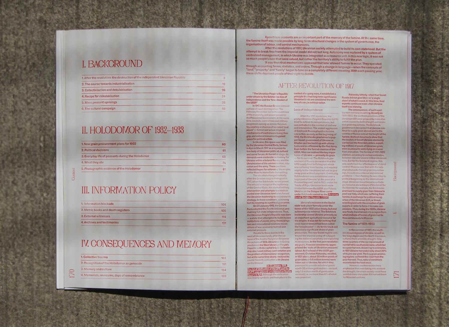 Relay editorial spread